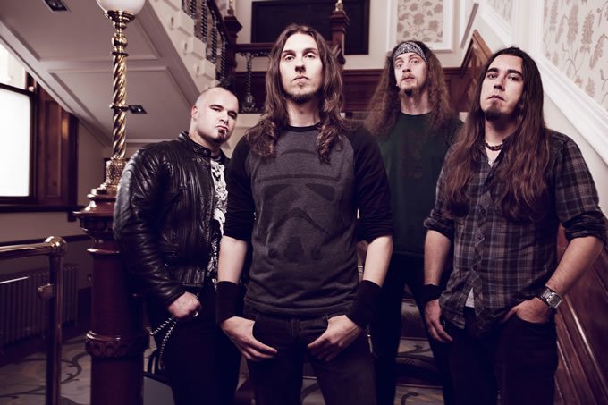 Evile Band Shot